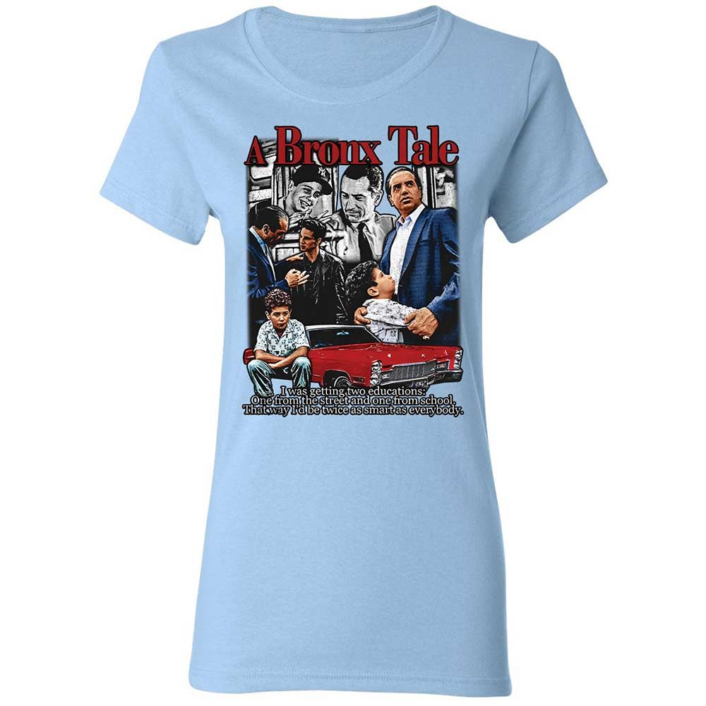 Women's T-Shirt - B68EWPU2 - Light Blue - 13