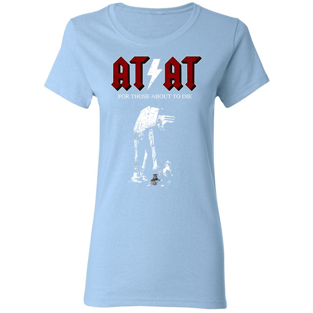 Women's T-Shirt - HGKHCXU8 - Light Blue - 13
