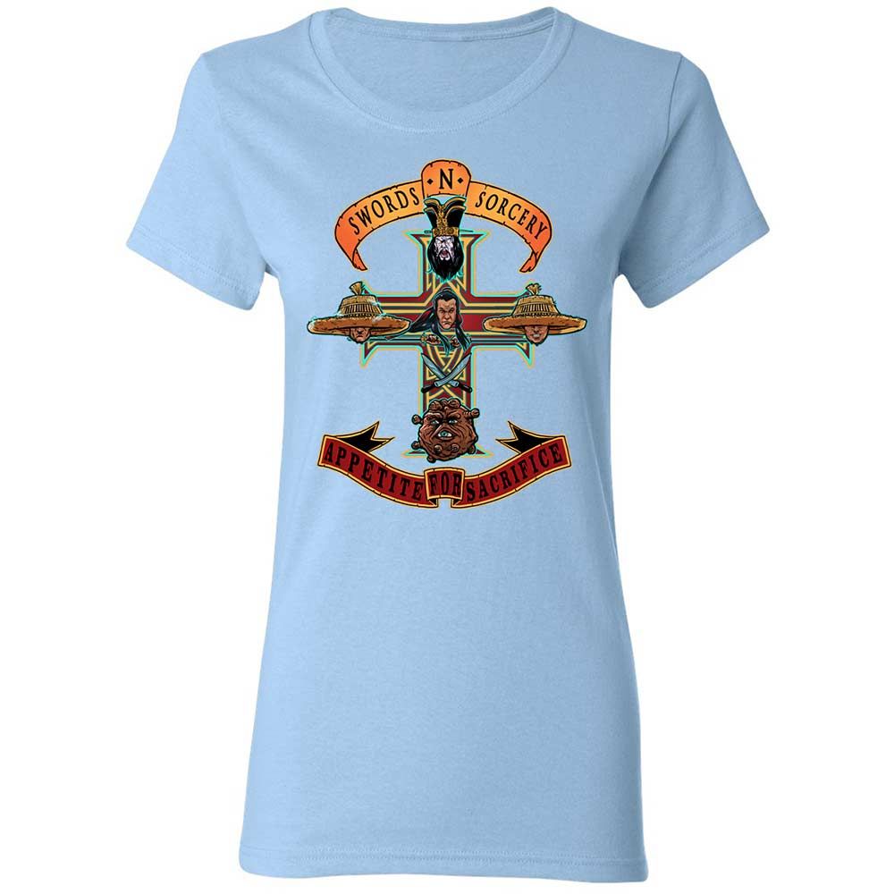 Women's T-Shirt - Z913J3K7 - Light Blue - 13