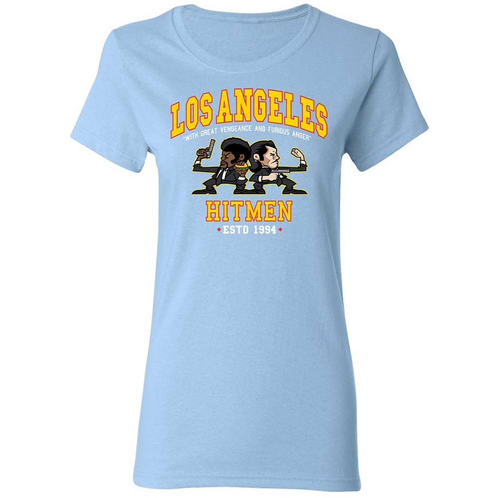 Women's T-Shirt - 18C6YAHM - Light Blue - 13