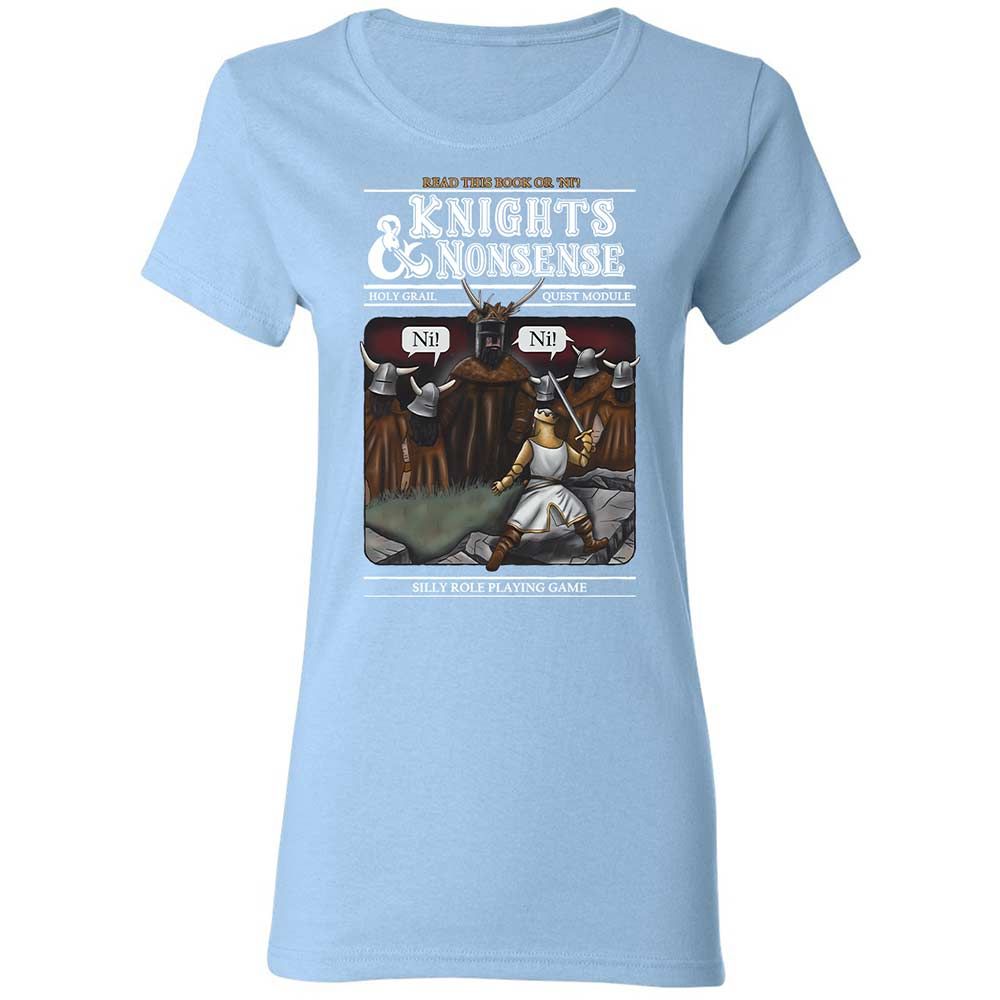 Women's T-Shirt - 7RPBZKPB - Light Blue - 13