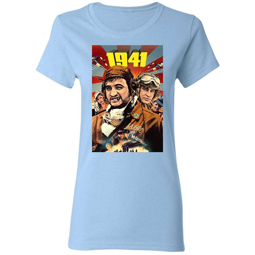 Women's T-Shirt - EC6STRQE - Light Blue - 13