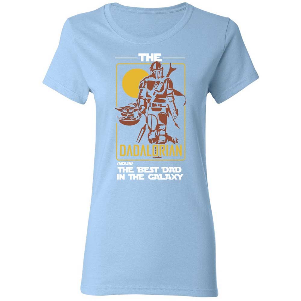The Dadalorian The Best Dad In The Galaxy - Light Blue - 13