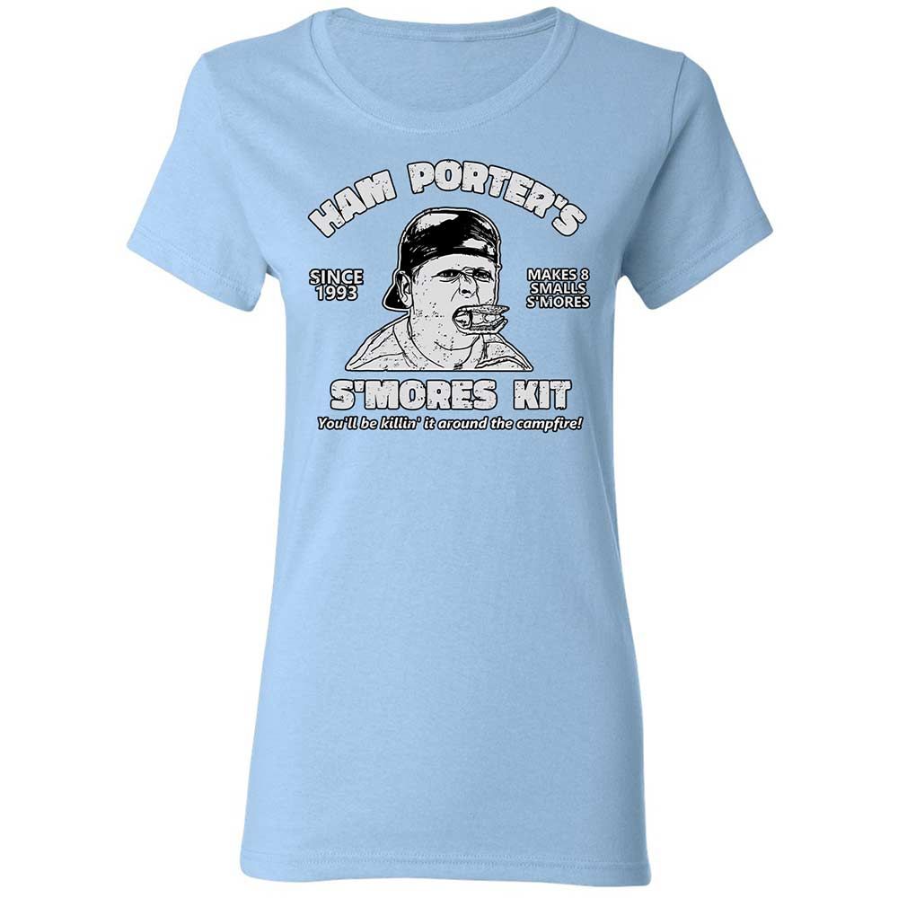 Women's T-Shirt - B1RJGJSY - Light Blue - 13