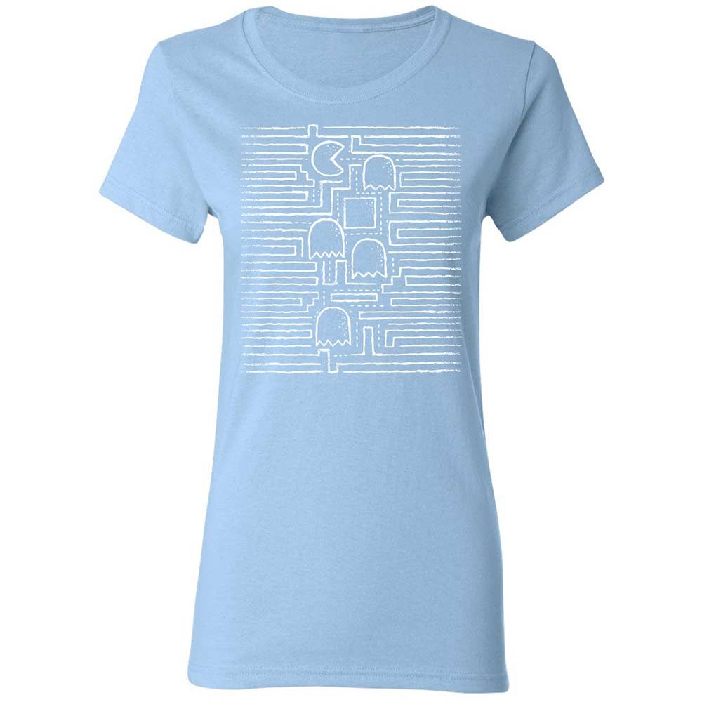 Women's T-Shirt - 5ZAJU3DC - Light Blue - 13