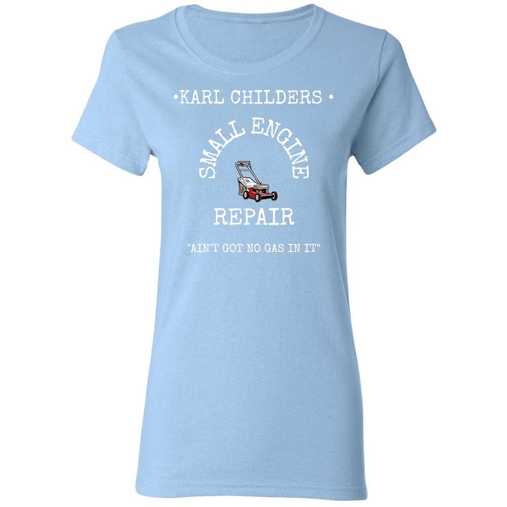 Women's T-Shirt - 78SCQUKJ - Light Blue - 13