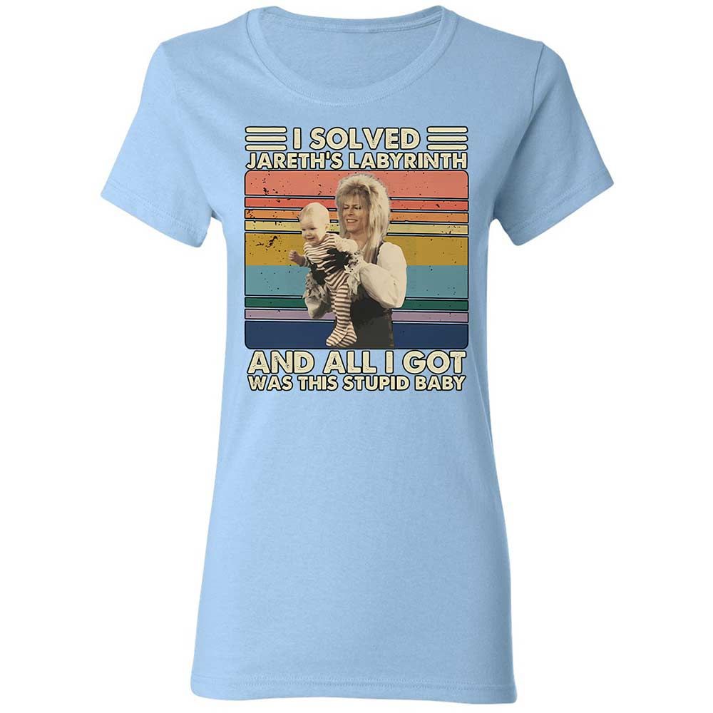 Women's T-Shirt - 2TXZCXH4 - Light Blue - 13