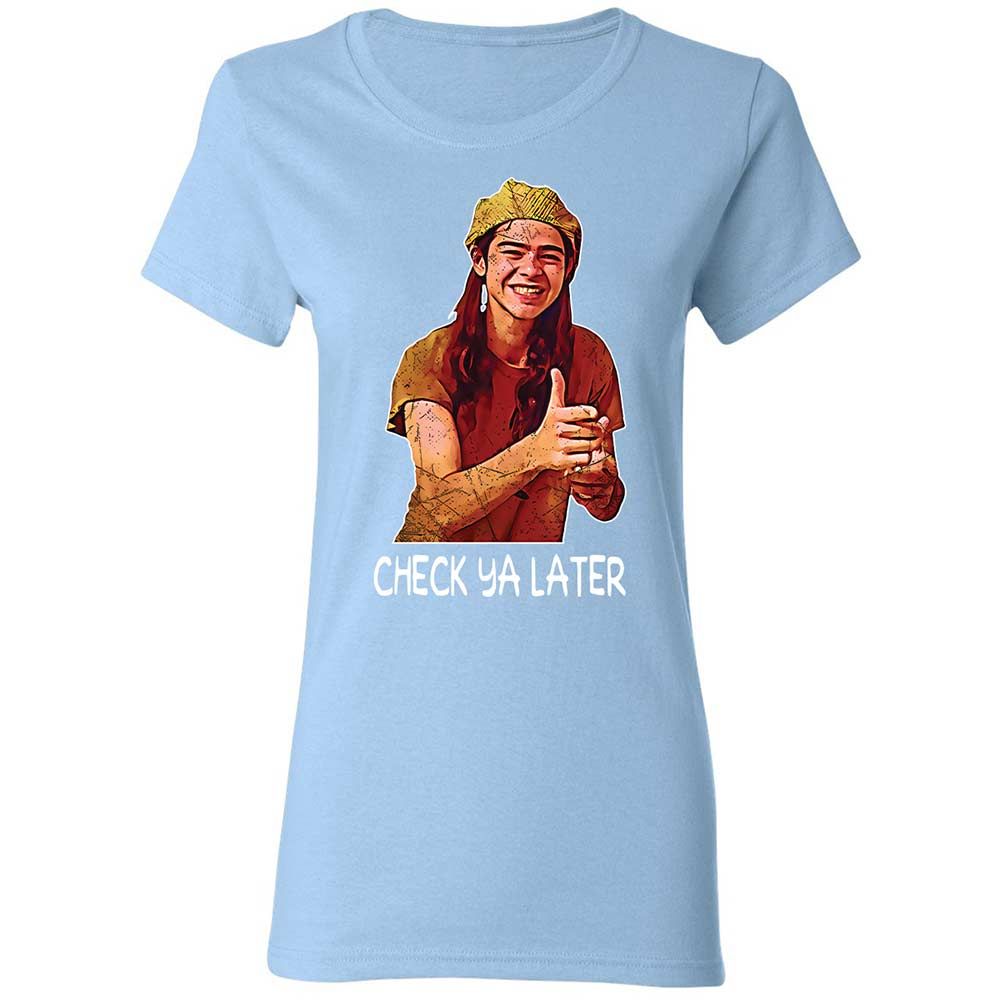 Women's T-Shirt - 7L9PQ3BN - Light Blue - 13