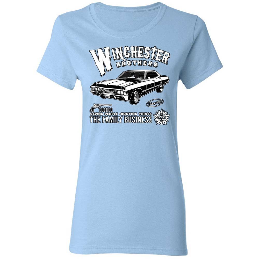 Women's T-Shirt - CRC7KYW2 - Light Blue - 13