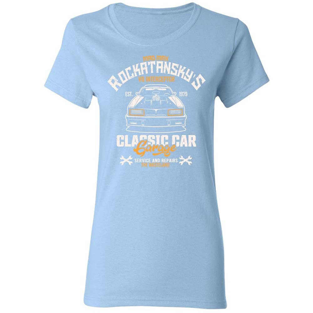 Women's T-Shirt - Q2YA5U87 - Light Blue - 13