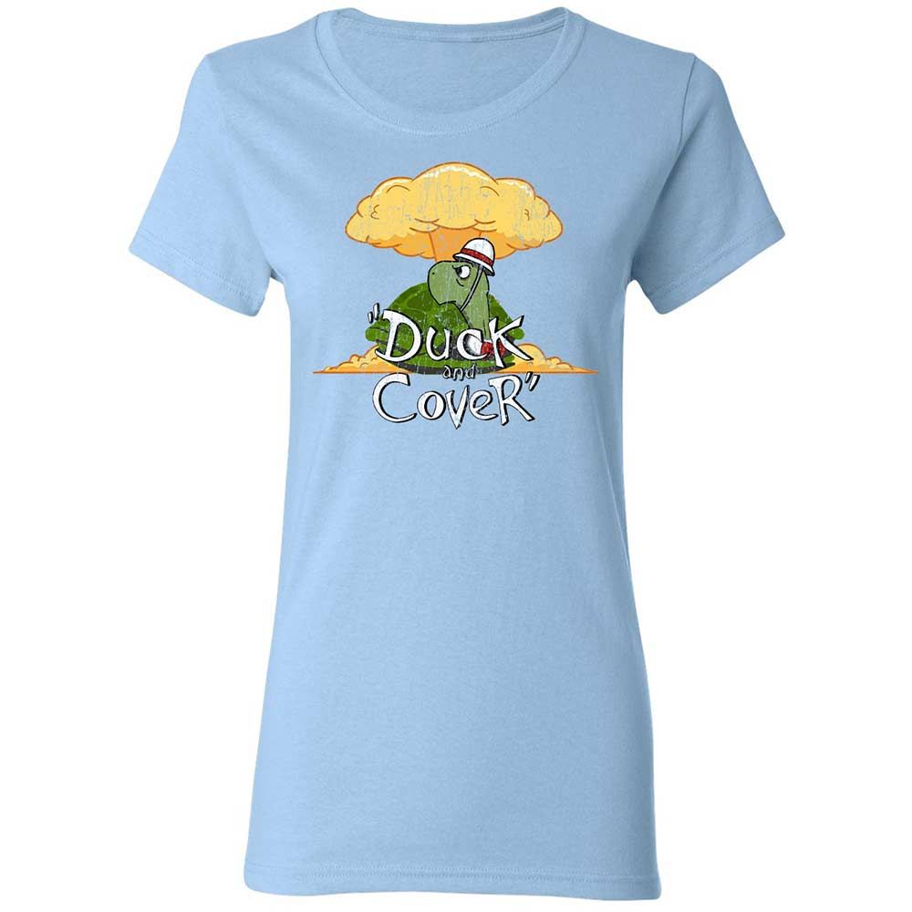 Women's T-Shirt - XCGZDNXH - Light Blue - 13