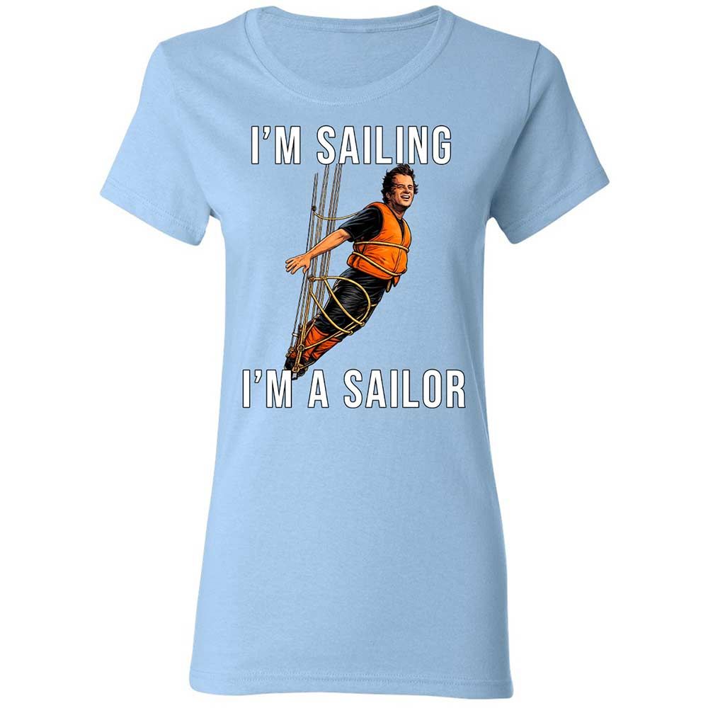 Women's T-Shirt - 5HYV9SCS - Light Blue - 13