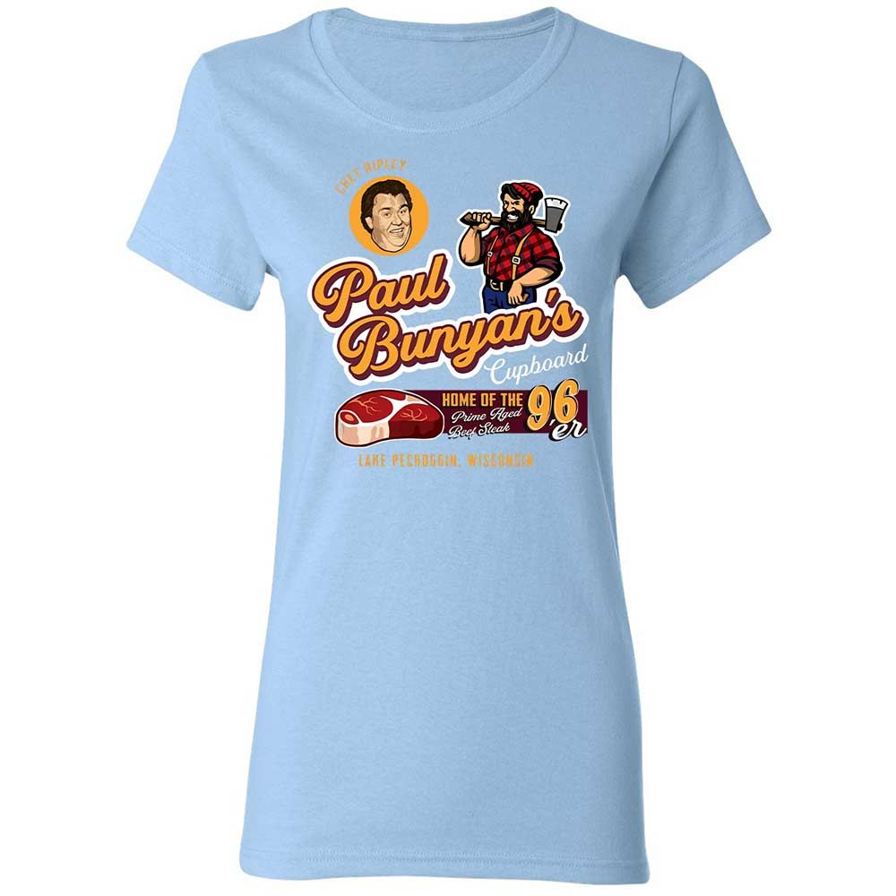 Women's T-Shirt - AJGPF7ZV - Light Blue - 13