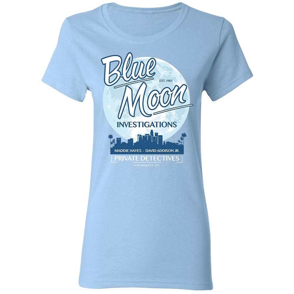 Women's T-Shirt - YBQCSKT5 - Light Blue - 13