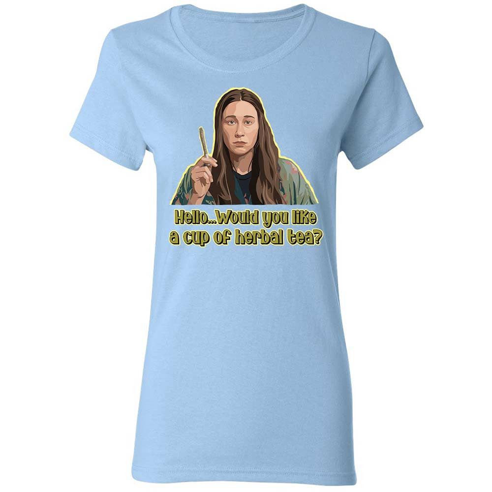 Women's T-Shirt - 3VNUGV56 - Light Blue - 13