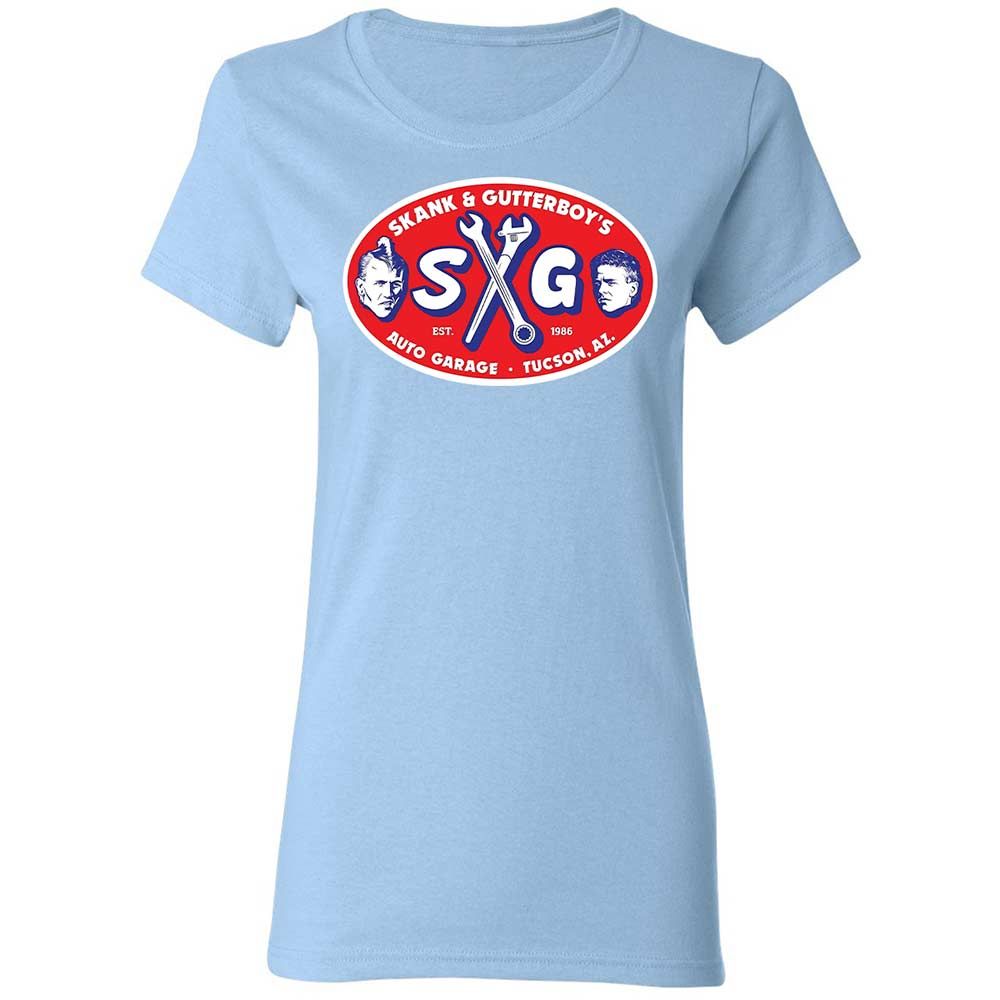 Women's T-Shirt - ZL85SMVK - Light Blue - 13