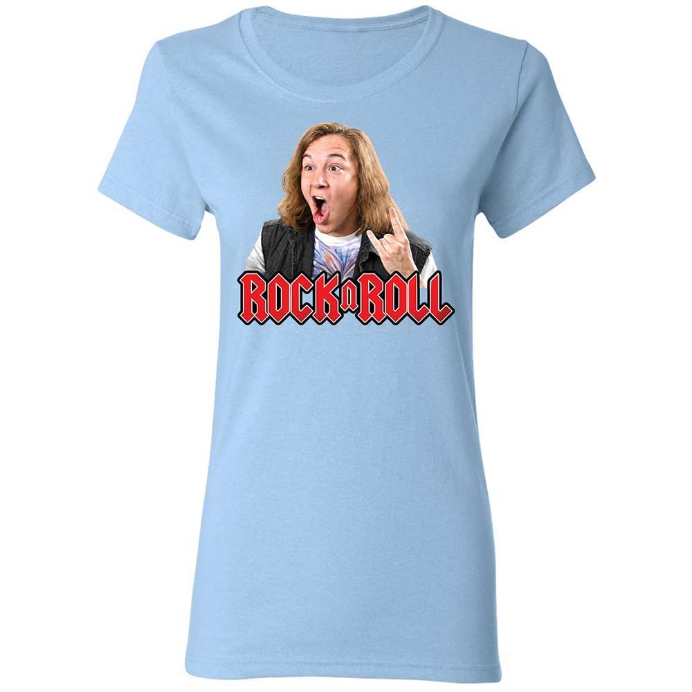 Women's T-Shirt - MCHYR7LM - Light Blue - 13