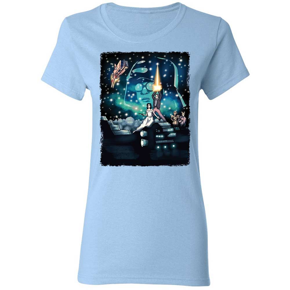 Women's T-Shirt - S1AKYEQJ - Light Blue - 13