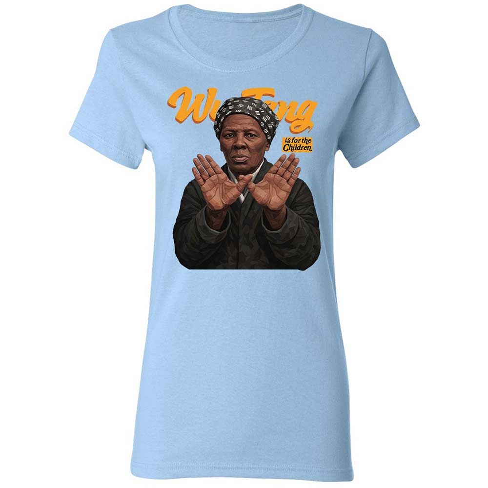Women's T-Shirt - Black - Light Blue - 13