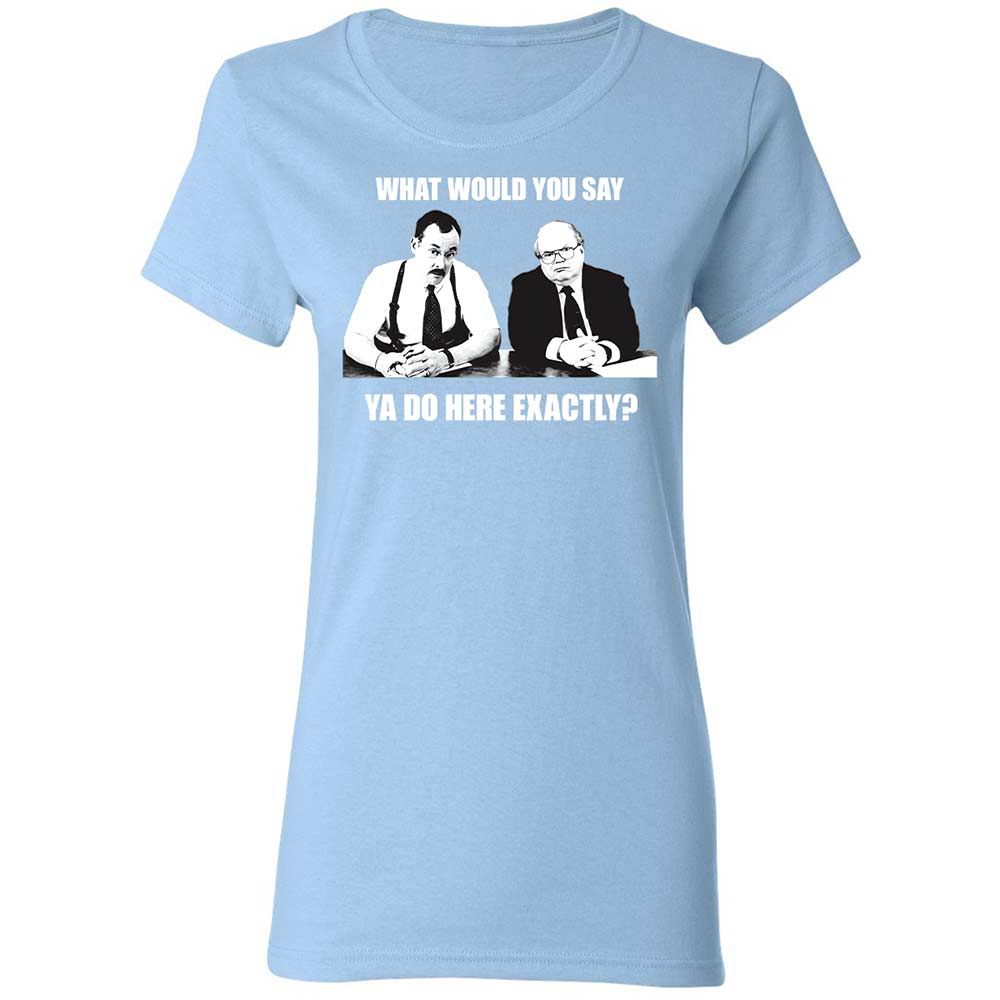 Women's T-Shirt - SEXKM5MJ - Light Blue - 13