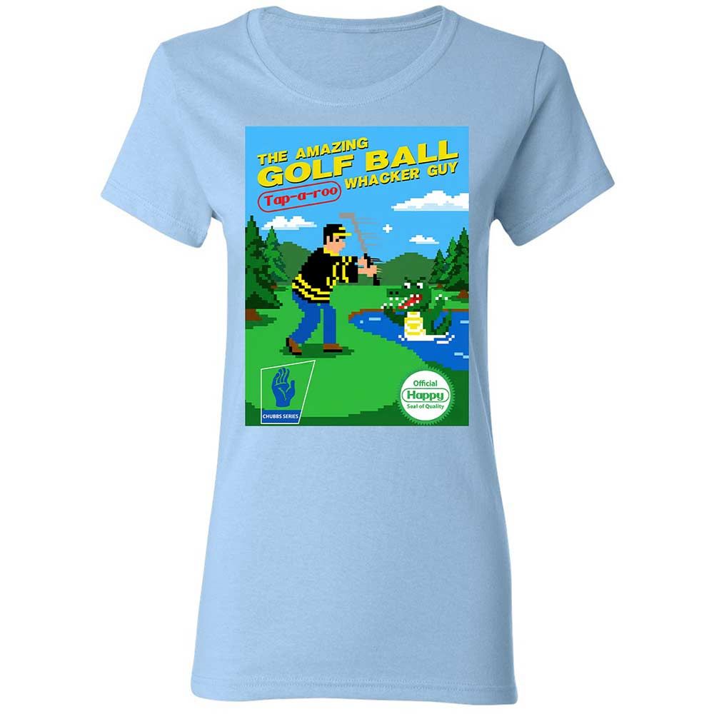 Women's T-Shirt - 7AJ4HYMB - Light Blue - 13
