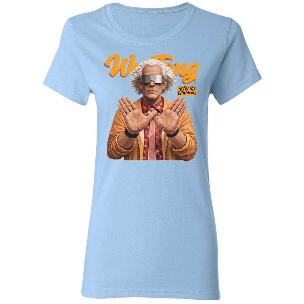 Women's T-Shirt - Black - Light Blue - 13