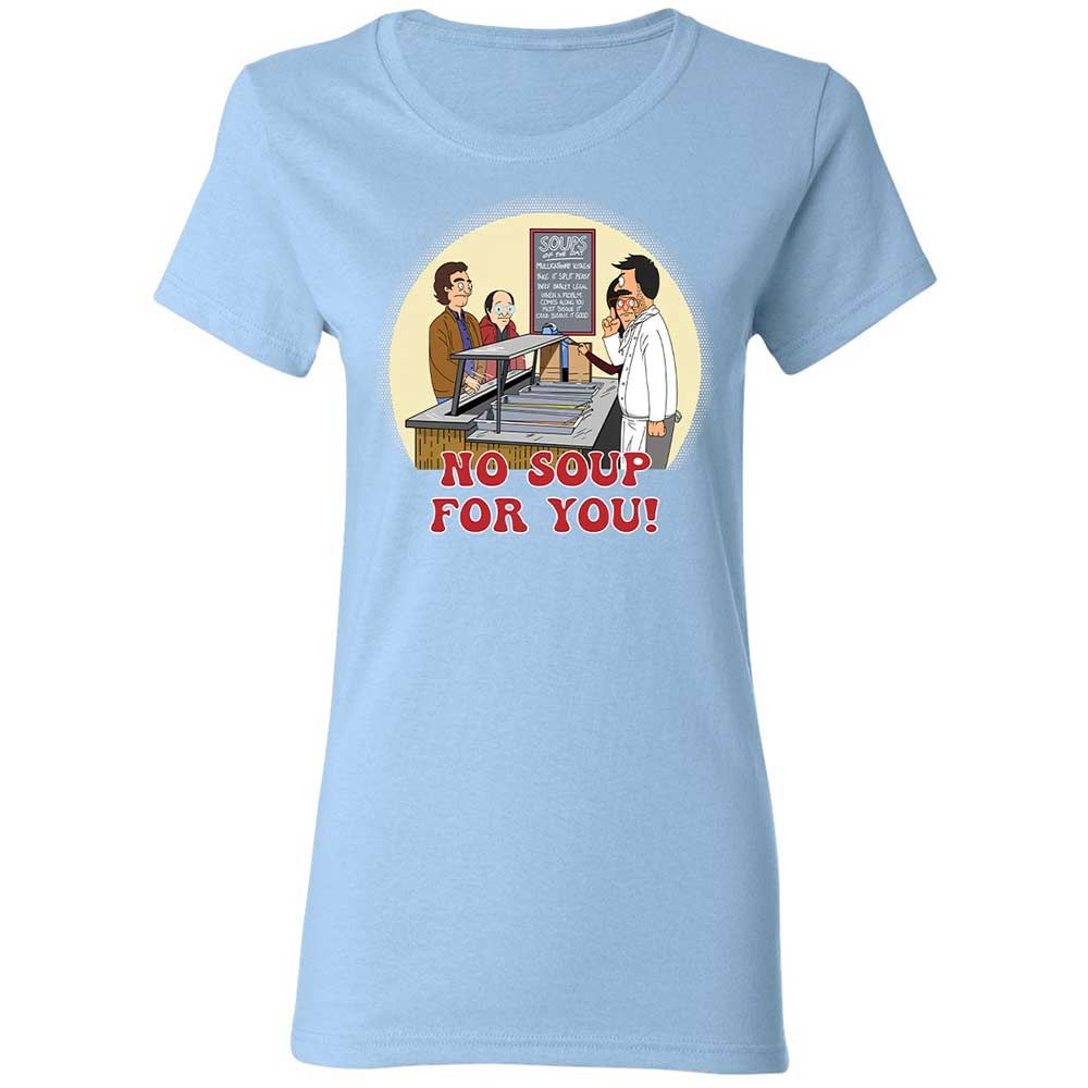 Women's T-Shirt - LFGNKRSA - Light Blue - 13