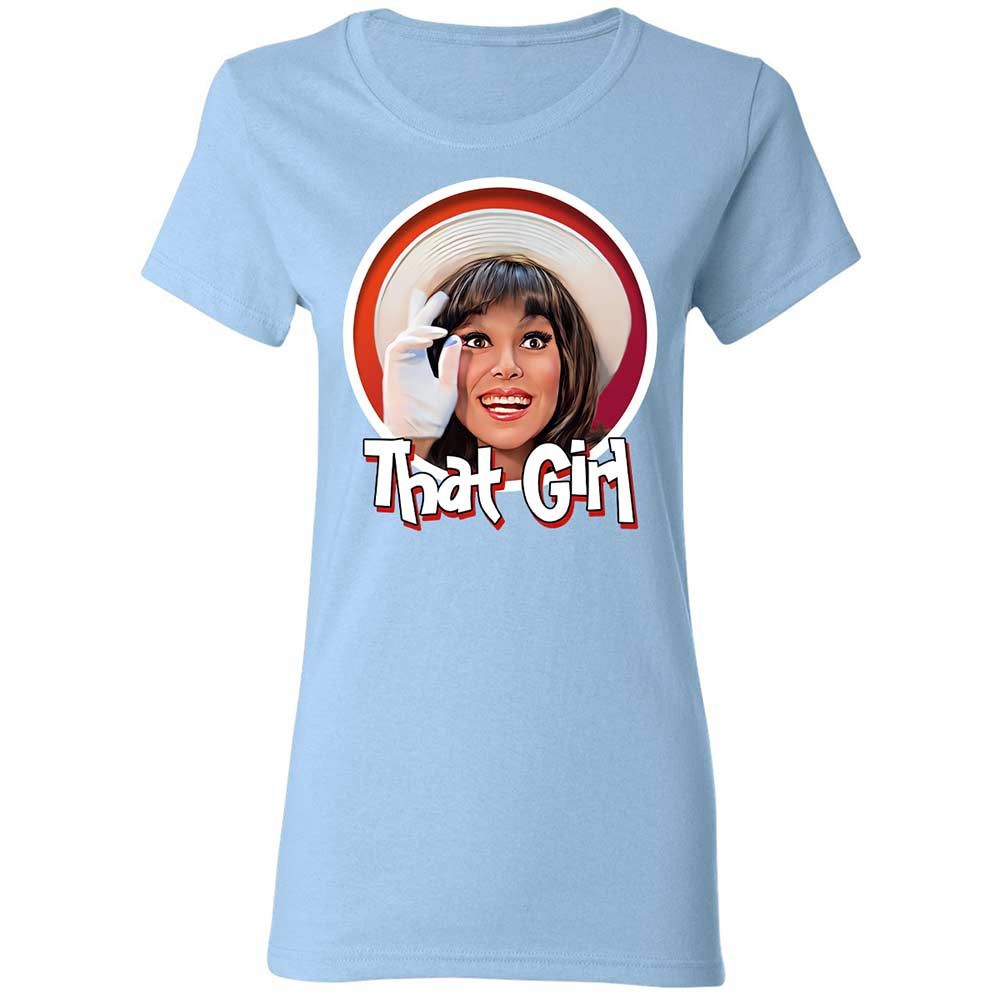 Women's T-Shirt - XQ3Y5CCE - Light Blue - 13