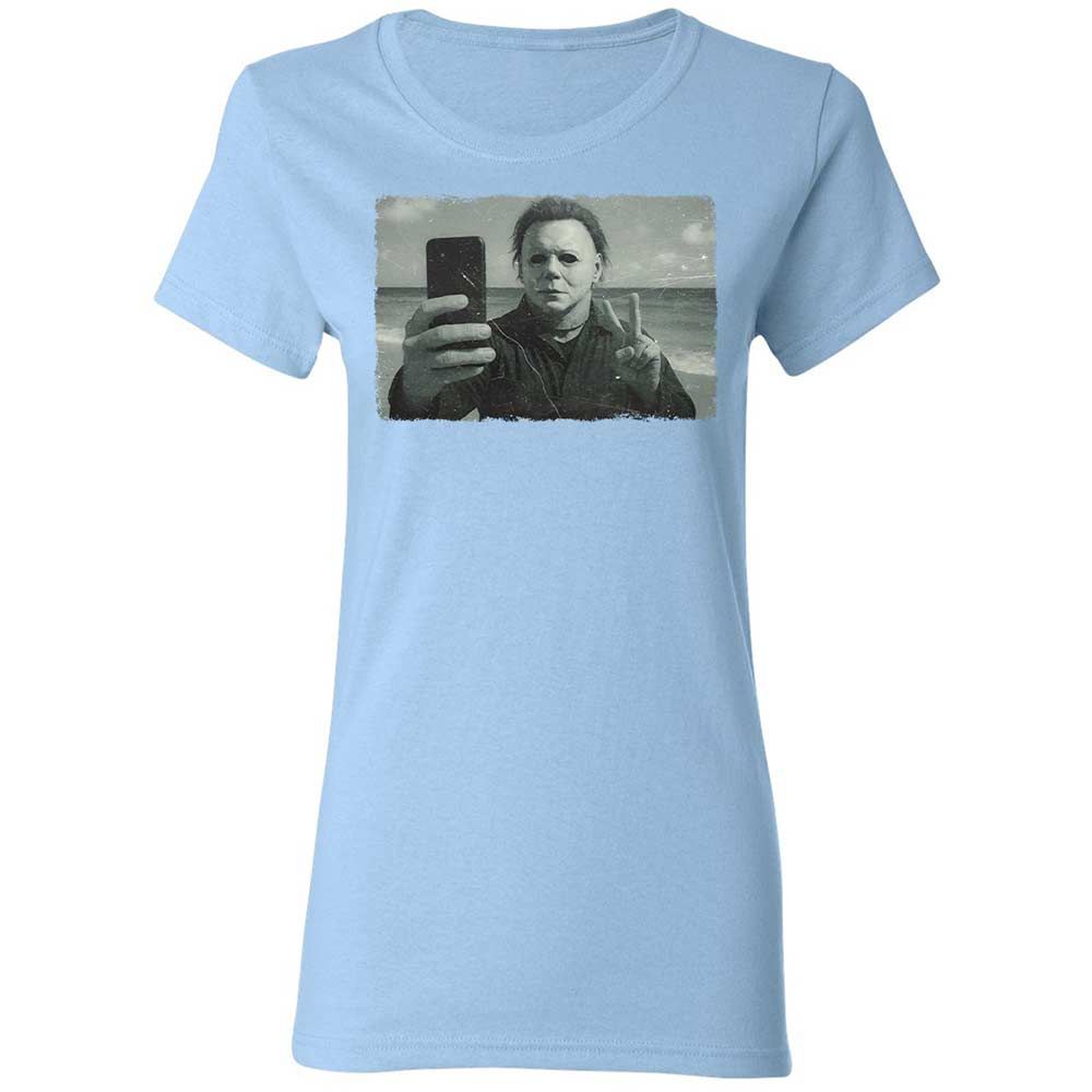 Women's T-Shirt - 4UZYYPEY - Light Blue - 13