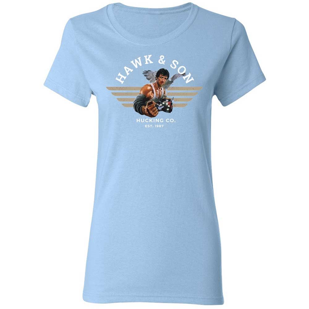 Women's T-Shirt - ZBUFW4RR - Light Blue - 13