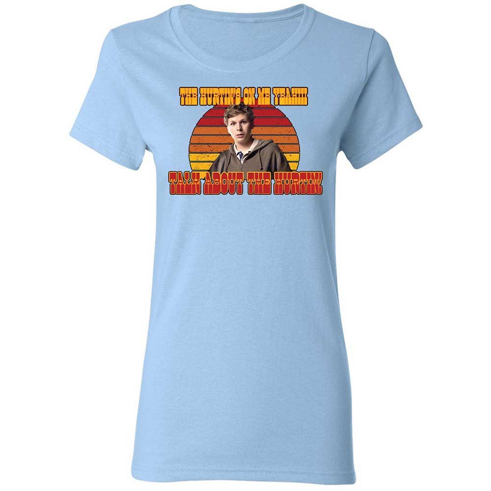 Women's T-Shirt - V4F85NQ7 - Light Blue - 13