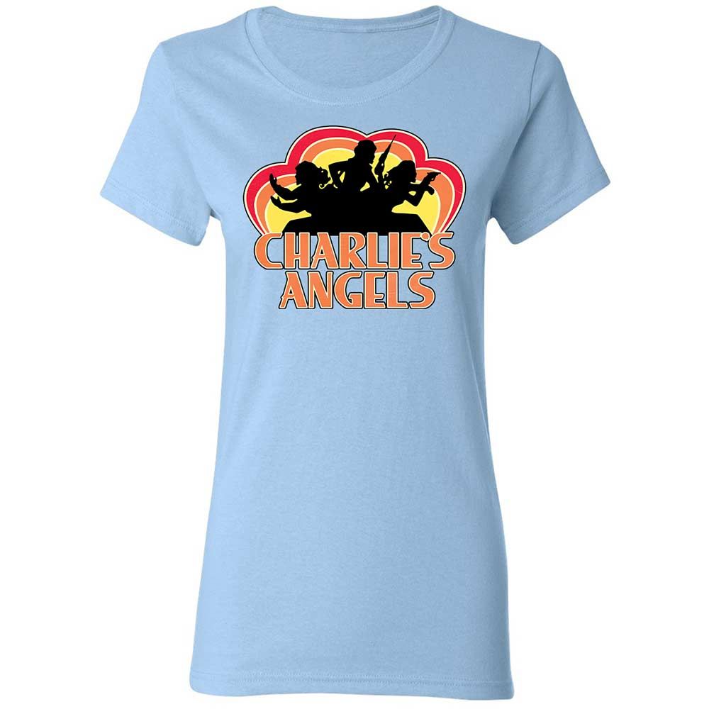 Women's T-Shirt - EE68E4LS - Light Blue - 13