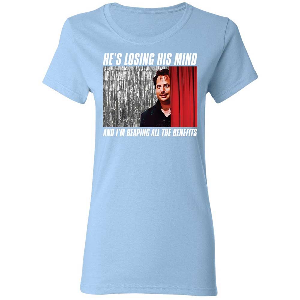 Women's T-Shirt - CK4HM3R8 - Light Blue - 13