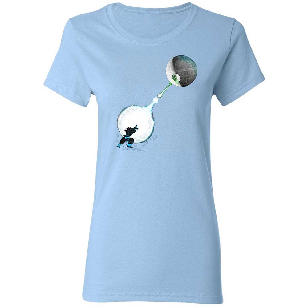 Women's T-Shirt - 2KM1DZYF - Light Blue - 13