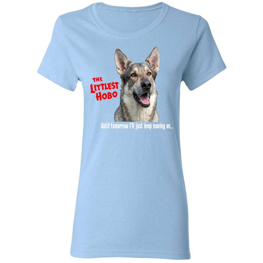 Women's T-Shirt - 4CC1DW7J - Light Blue - 13