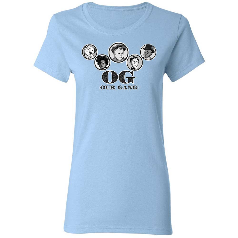Women's T-Shirt - T86YLWKD - Light Blue - 13