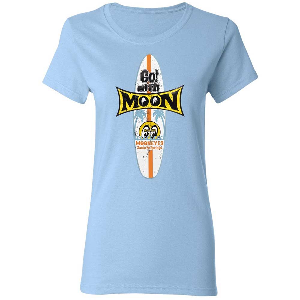 Women's T-Shirt - XB2FDRHN - Light Blue - 13