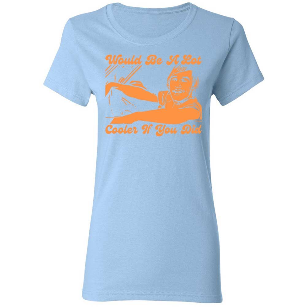 Women's T-Shirt - 3SW9XA94 - Light Blue - 13