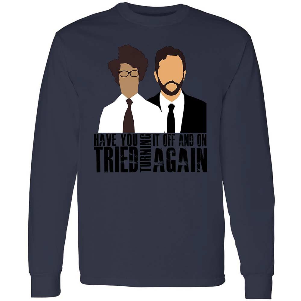Long Sleeve T-Shirt - UXBJDPUN - Navy - 13