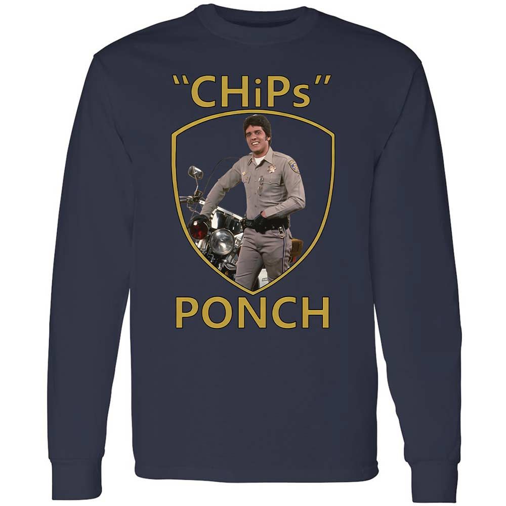 Long Sleeve T-Shirt - D85U6Y3G - Navy - 13