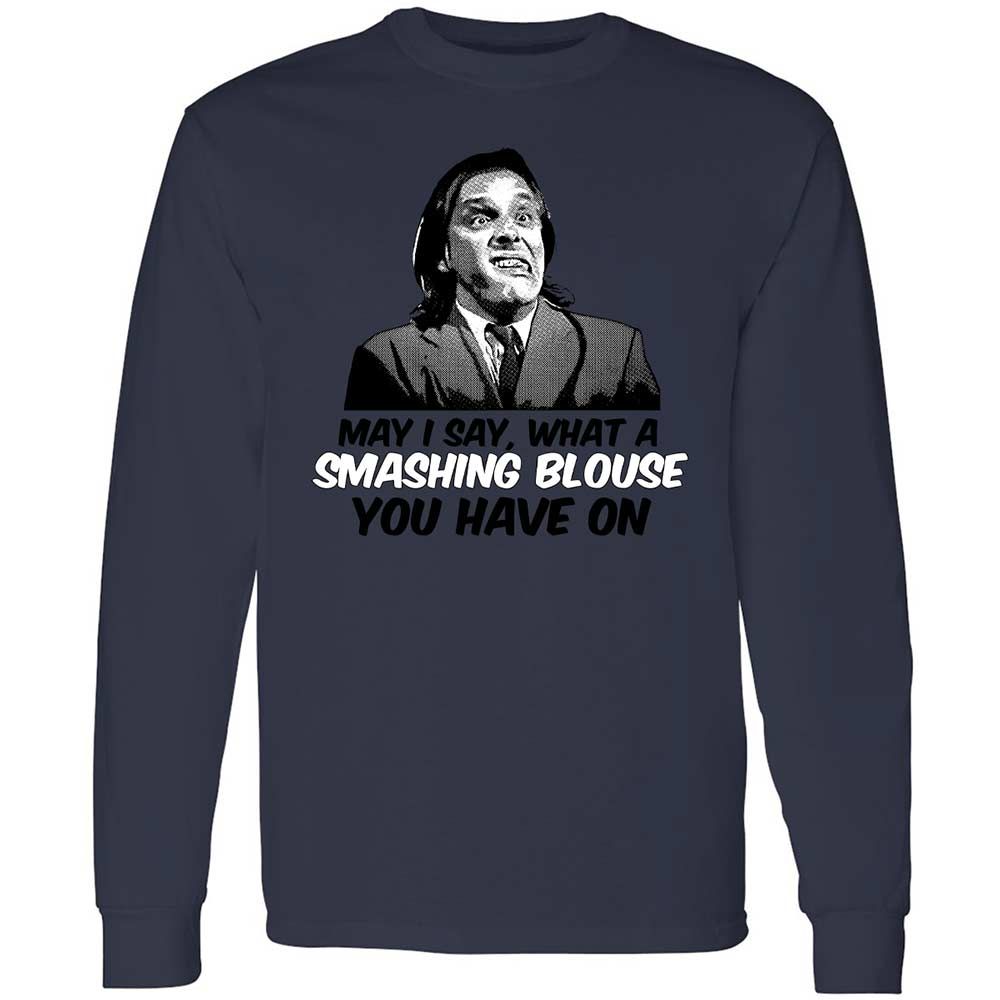 Long Sleeve T-Shirt - 7EPKHRWL - Navy - 13