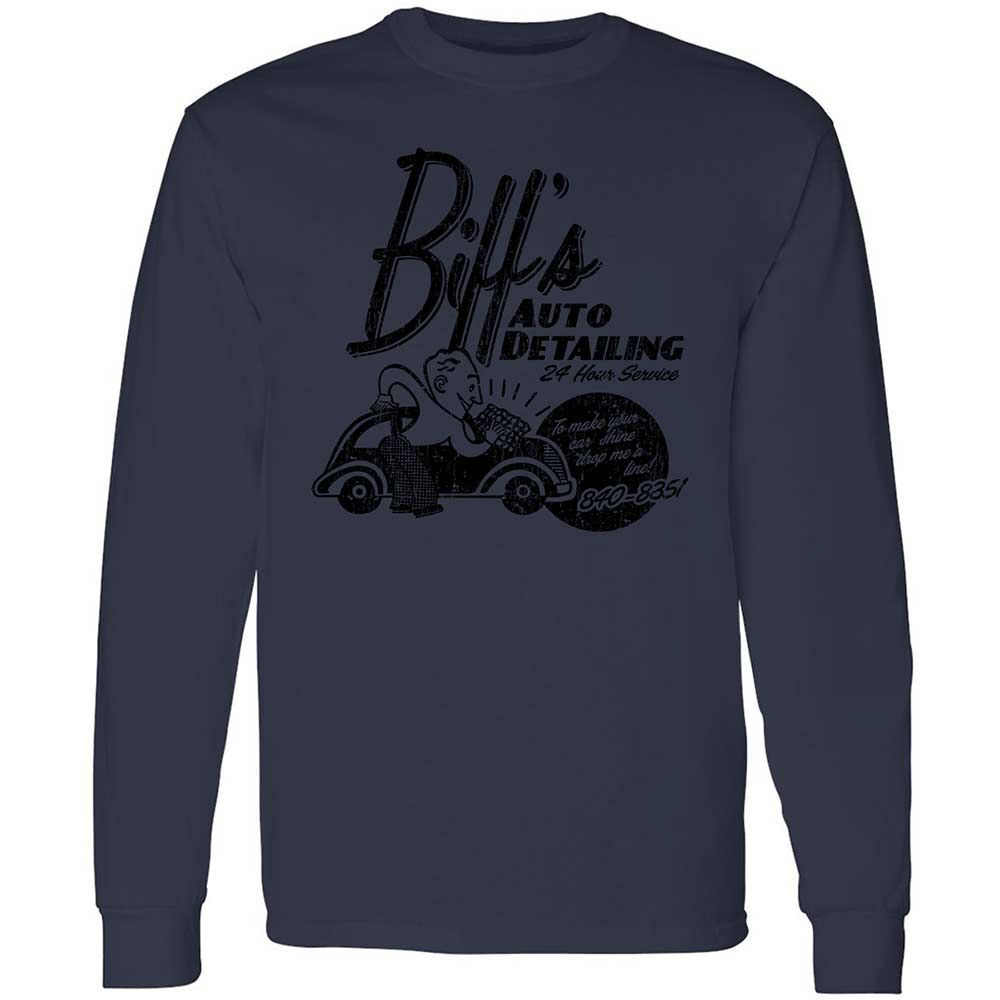 Long Sleeve T-Shirt - 1ZPQ5BUR - Navy - 13