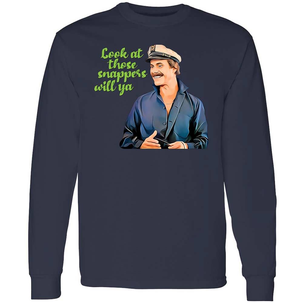 Long Sleeve T-Shirt - QXWXBXUT - Navy - 13