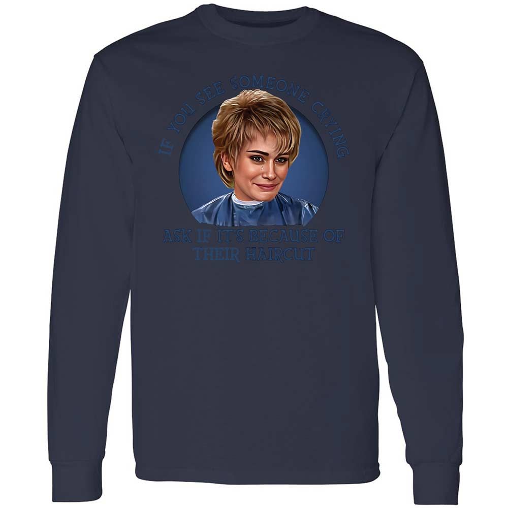 Long Sleeve T-Shirt - LB1TMPKZ - Navy - 13