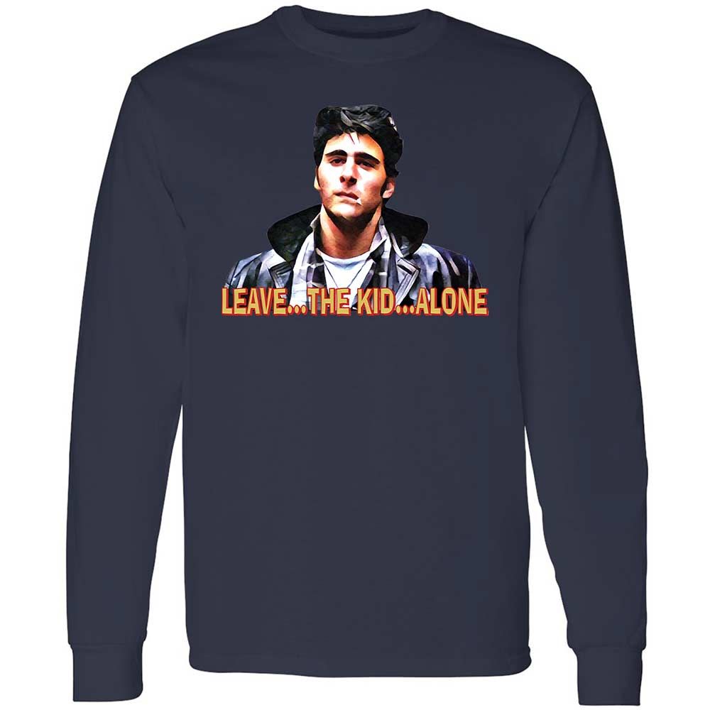 Long Sleeve T-Shirt - DZB7PK5C - Navy - 13