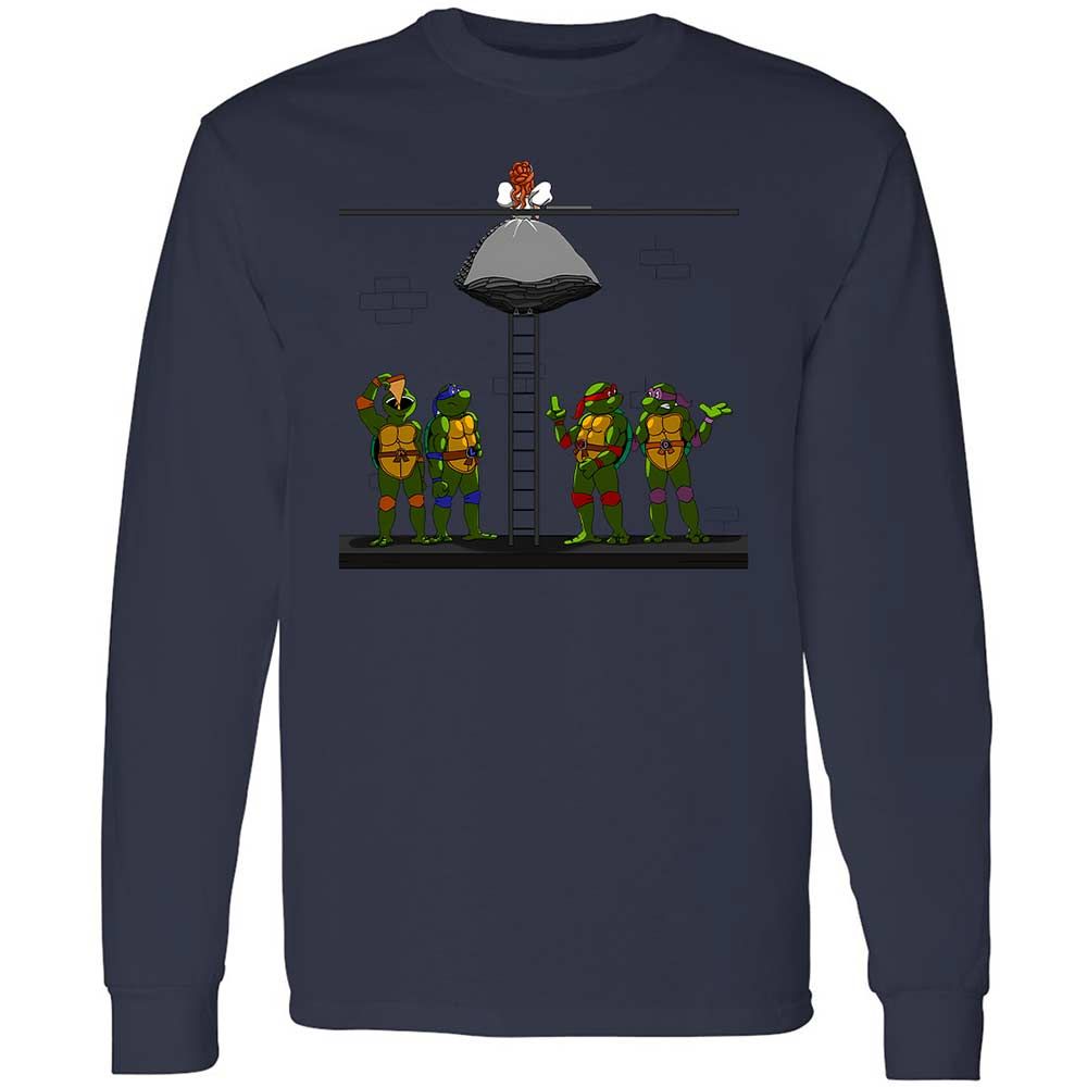 I've Been Dreaming of a Turtle's Kiss - Navy - 13