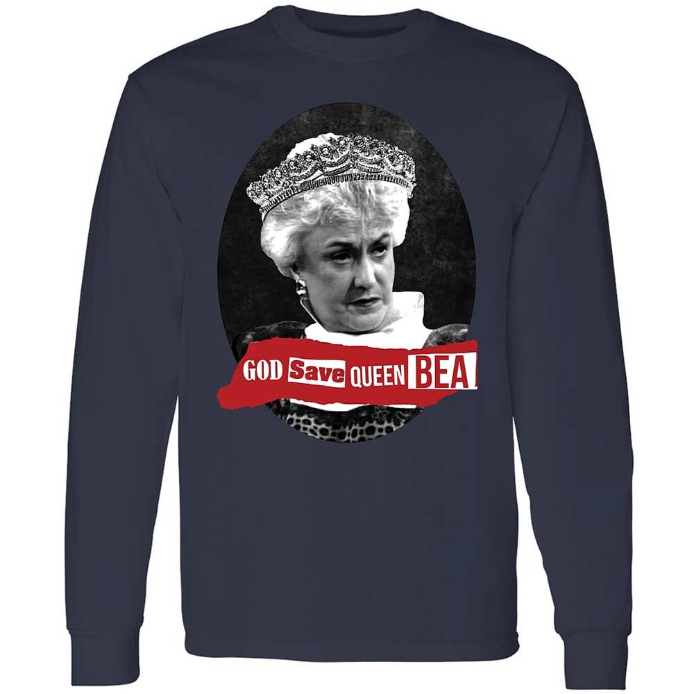 God Save Queen Bea - Navy - 13