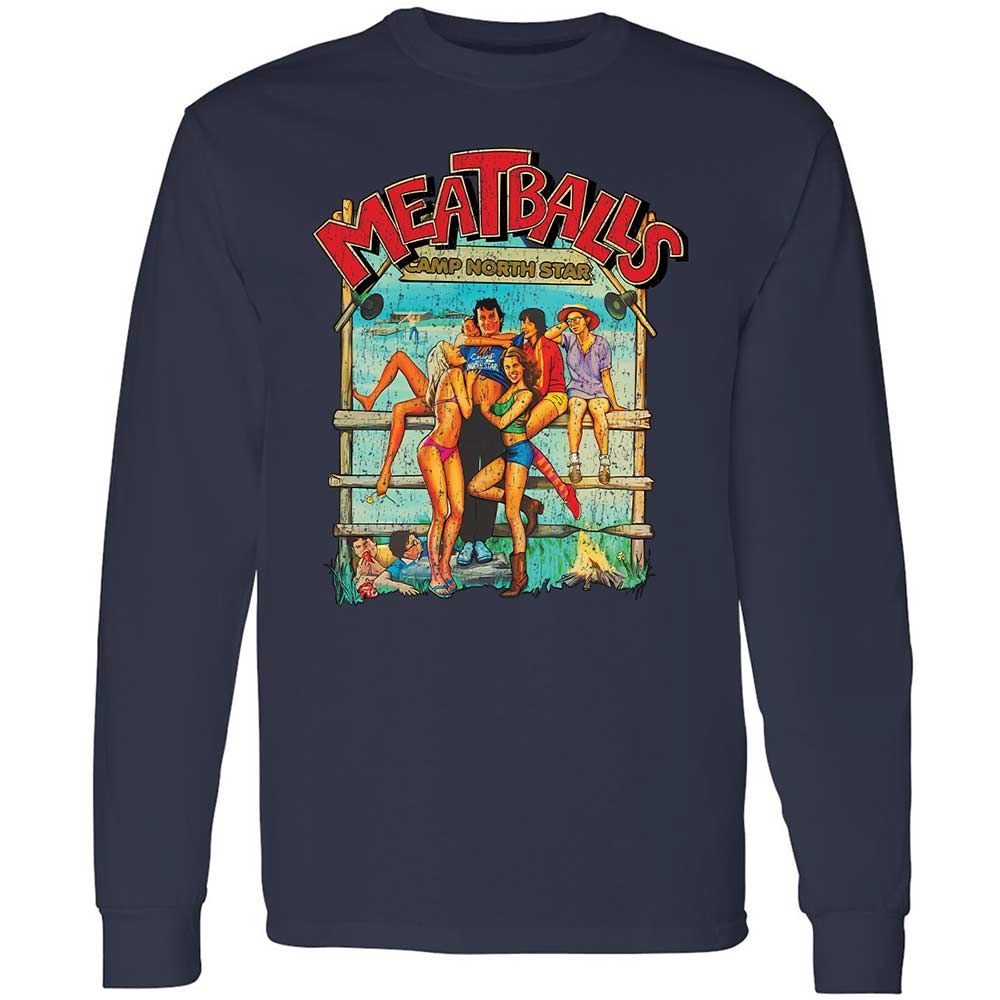 Long Sleeve T-Shirt - GDPZBPXD - Navy - 13