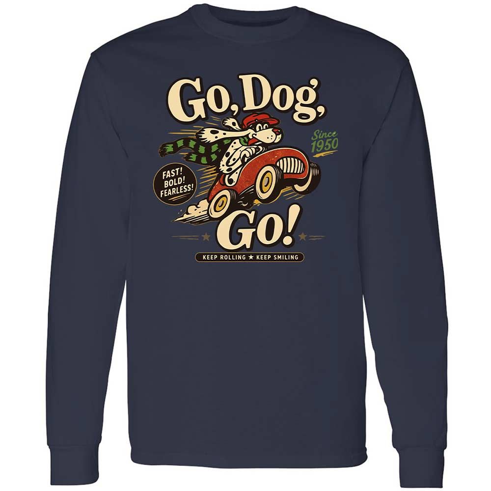 Long Sleeve T-Shirt - KHWPR9U3 - Navy - 13