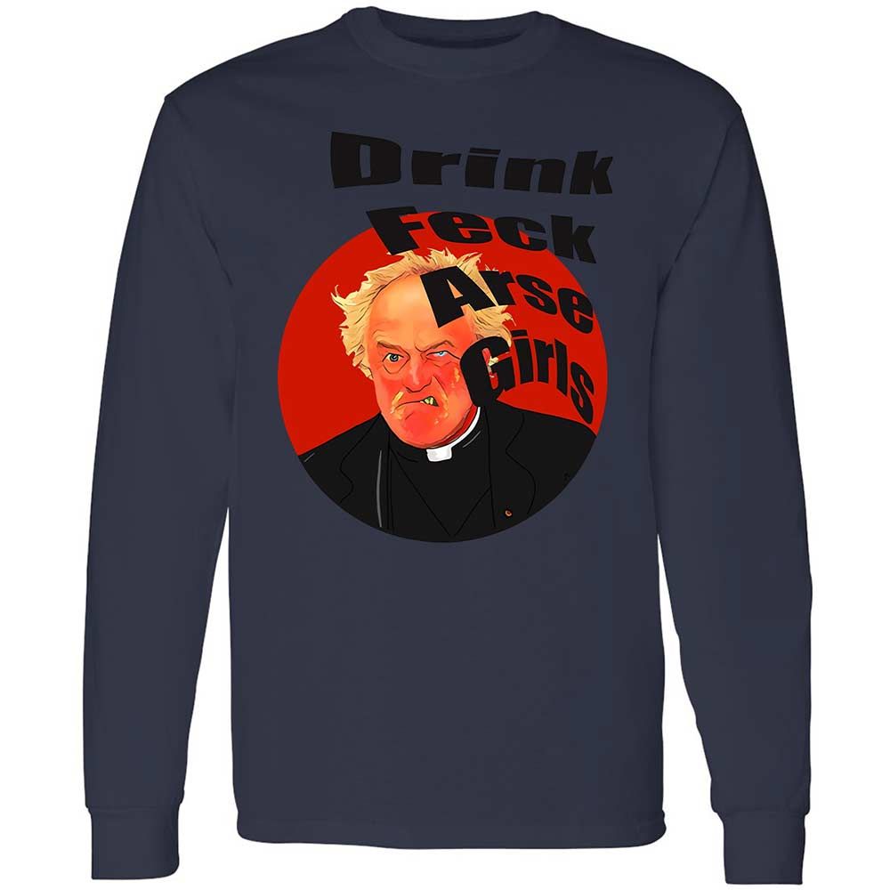 Long Sleeve T-Shirt - YWNVAZJB - Navy - 13